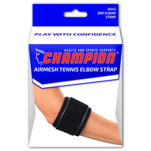 FRONT OF AIRMESH TENNIS ELBOW STRAP PACKAGING
