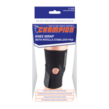 C-212 / KNEE WRAP WITH PATELLAR STABILIZING PAD