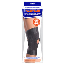 0223 Universal Knee Wrap With Flexible Stays Package Image Front