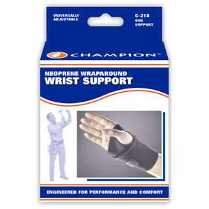 NEOPRENE WRAPAROUND WRIST SUPPORT PACKAGING