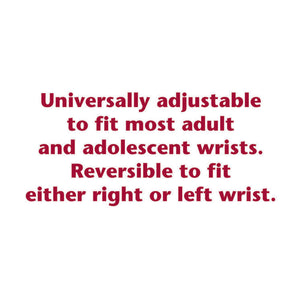 NEOPRENE WRAPAROUND WRIST SUPPORT SIZE CHART