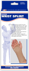 RIGHT HAND ELASTIC WRIST SPLINT PACKAGING