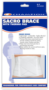 SACRO BRACE WITH THERMO-PAD PACKAGING