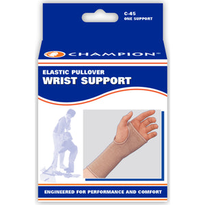 FRONT OF ELASTIC PULLOVER WRIST SUPPORT  PACKAGING