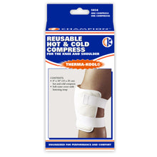 THERMA-KOOL REUSABLE HOT / COLD COMPRESS 6" X 10" FOR KNEE AND SHOULDER PACKAGING
