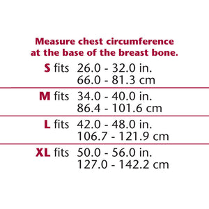 RIB BELT FOR MEN SIZE CHART