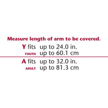 CAST PROTECTOR FULL-ARM SIZE CHART