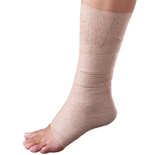 OUTER VIEW OF SELF-ADHERING ELASTIC BANDAGE ON FOOT
