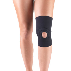 NEOPRENE KNEE SUPPORT WITH HOR-SHU PATELLA STABILIZER