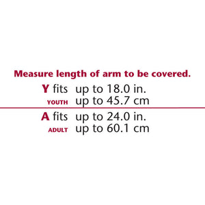 CAST PROTECTOR HALF-ARM SIZE CHART