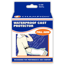 FRONT OF CAST PROTECTOR FULL-ARM PACKAGING