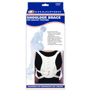 FRONT OF SHOULDER BRACE PACKAGING