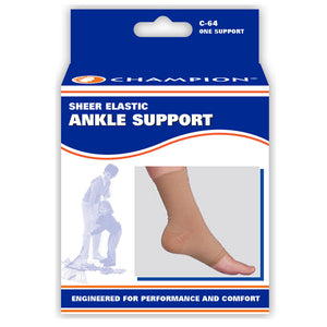 FRONT OF SHEER ELASTIC ANKLE SUPPORT PACKAGING