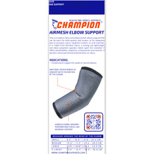 BACK OF AIRMESH ELBOW SUPPORT PACKAGING