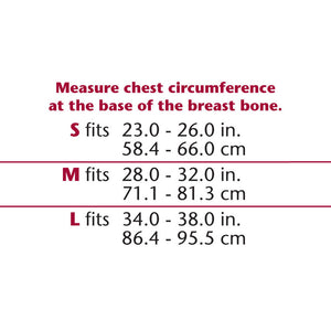 RIB BELT FOR WOMEN SIZE CHART